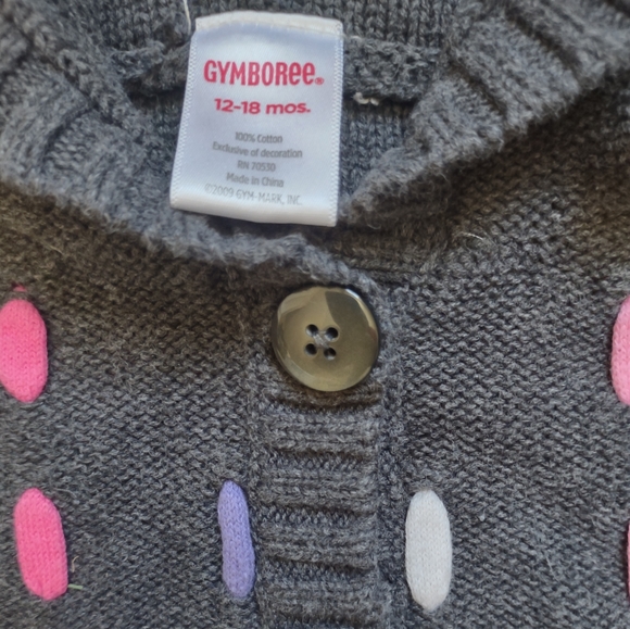 Gymboree Girls SuperStar Hooded Sweater 12-18 months - Picture 3 of 3